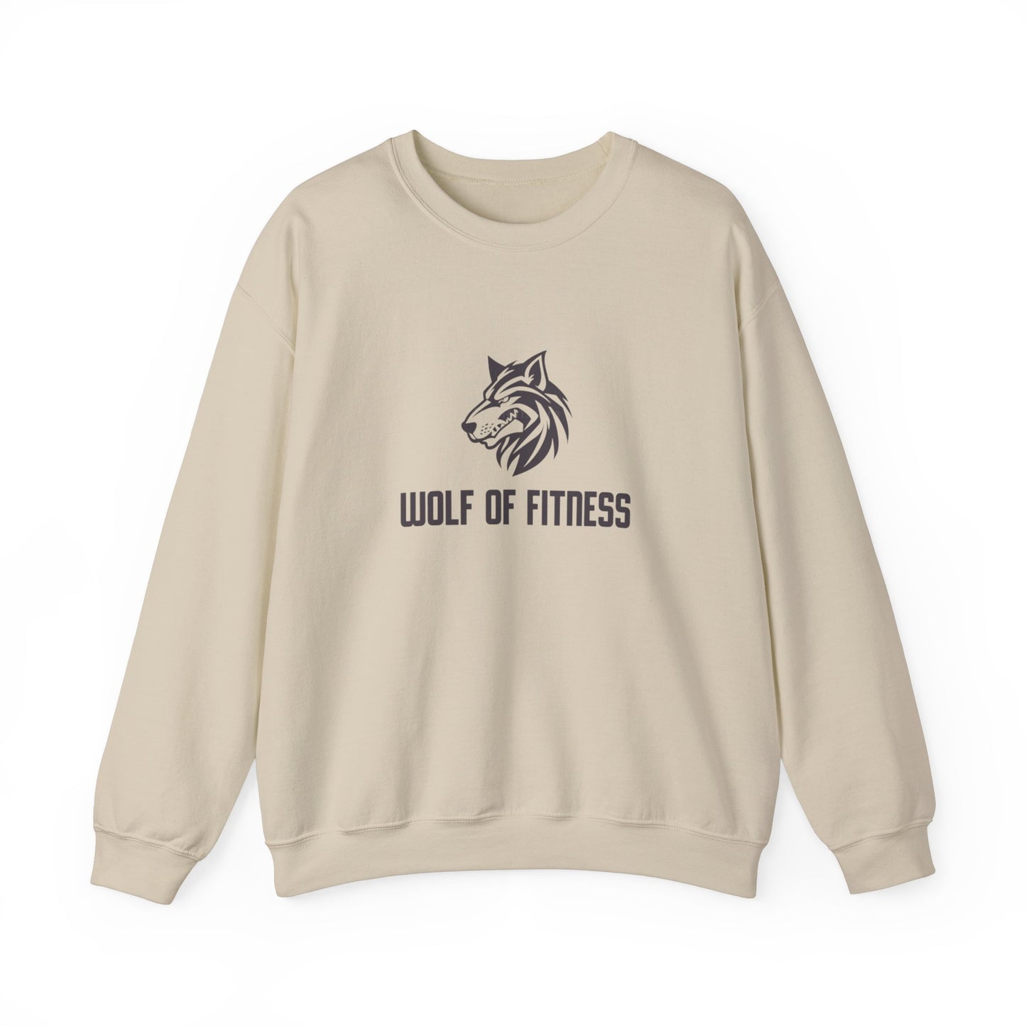 Wolf of Fitness Unisex Crewneck Sweatshirt | Motivational Gym Apparel