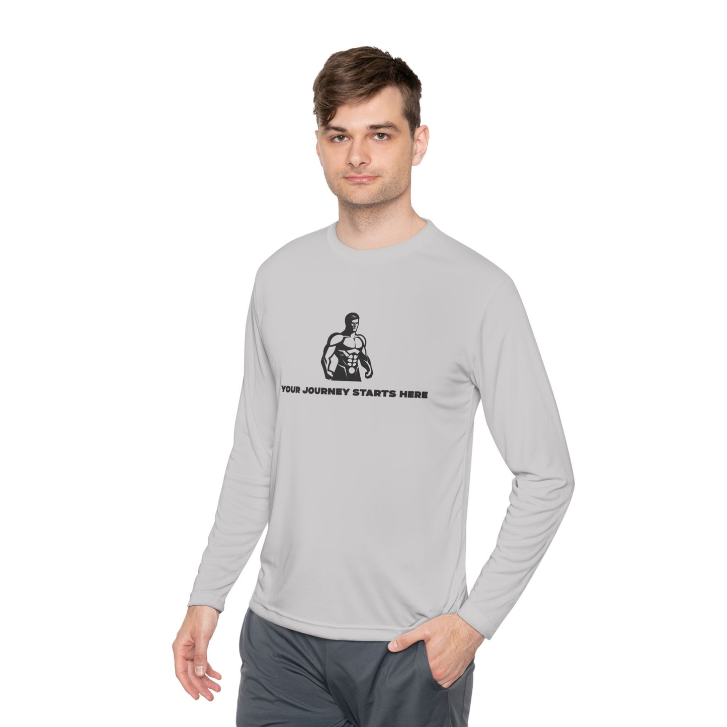 'Your Journey Starts Here' Bodybuilding Long Sleeves